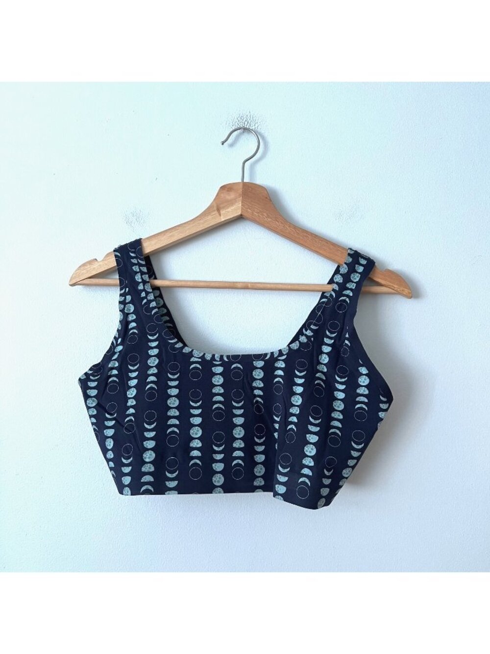 MeUndies Blue Moon Phase Seamless Scoop Bralette Women's Size XL